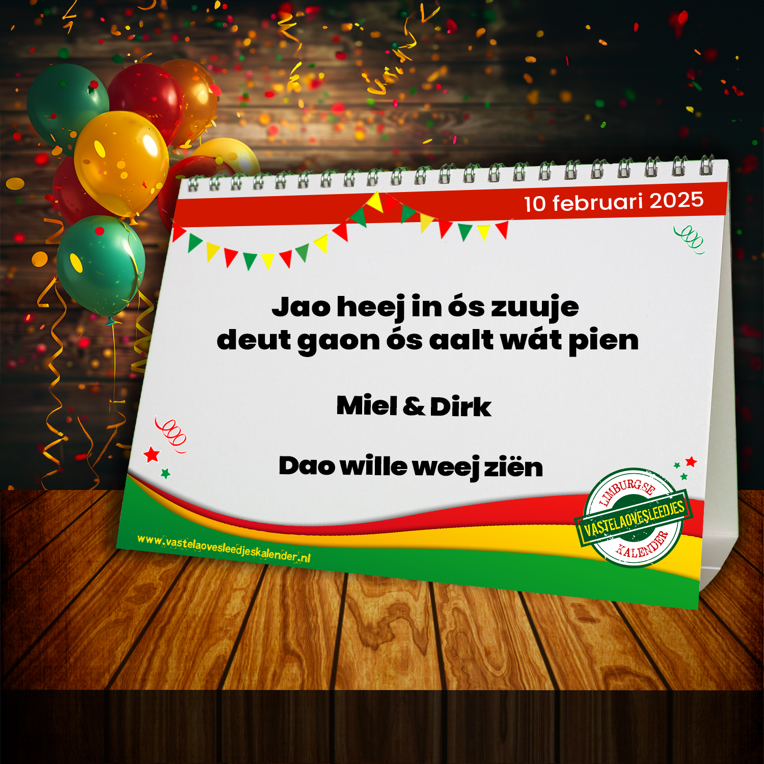 Jao heej in ós zuuje deut gaon ós aalt wát pien