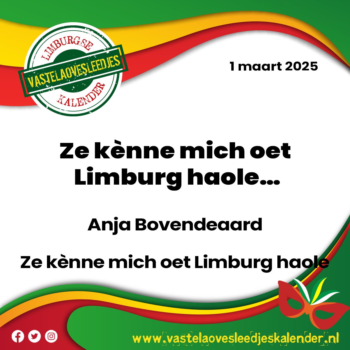 Ze kènne mich oet Limburg haole!
