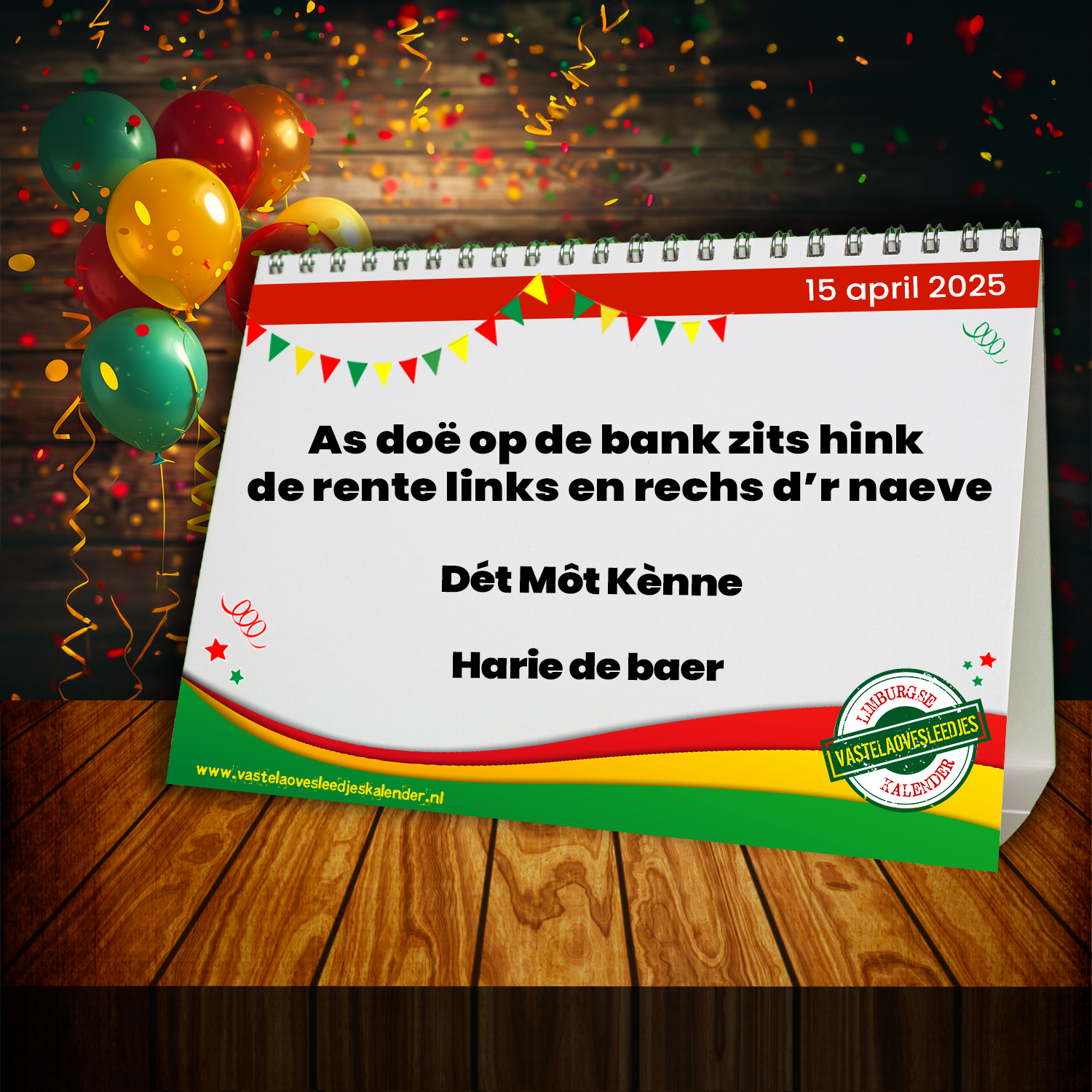 As doë op de bank zits hink de rente links en rechs d’r naeve