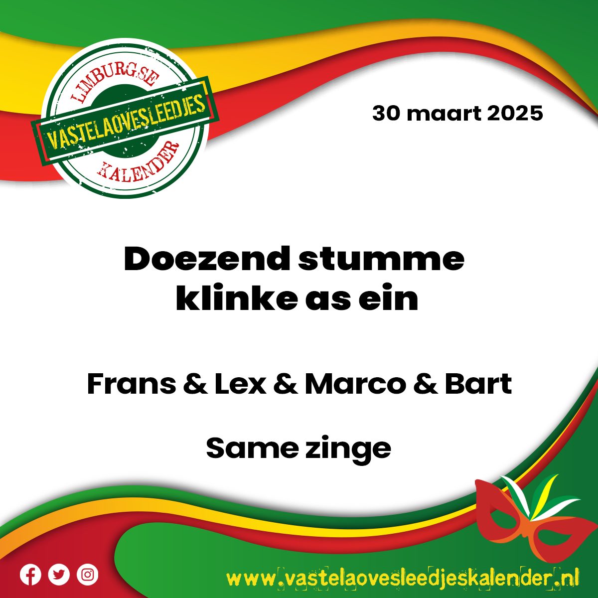Doezend stumme klinke as ein