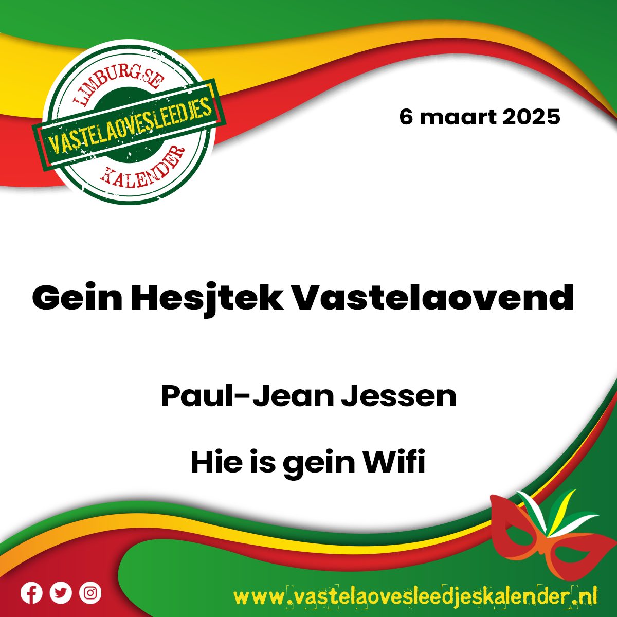 Gein Hesjtek Vastelaovend