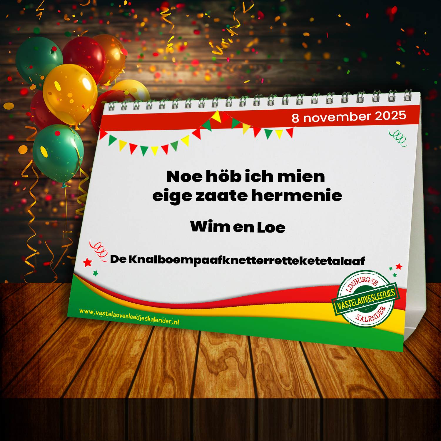 Noe höb ich mien eige zaate hermenie